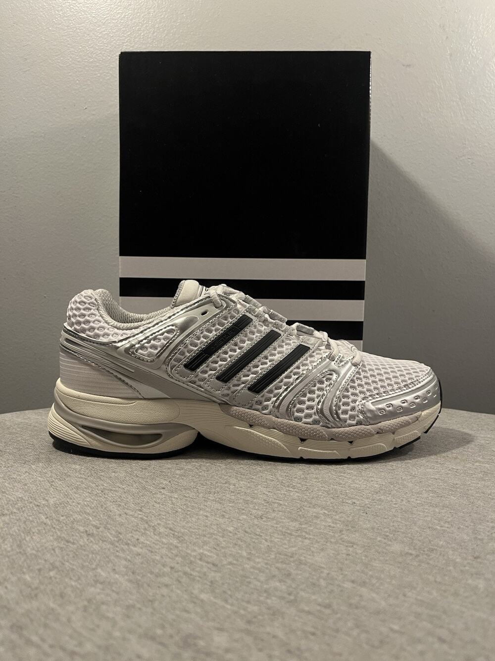 Adidas Adistar Control 5 Silver Metallic Grey Sneaker Men’s Size 10 KI6121